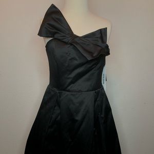 Kate Young for Target black mini dress with bow 8